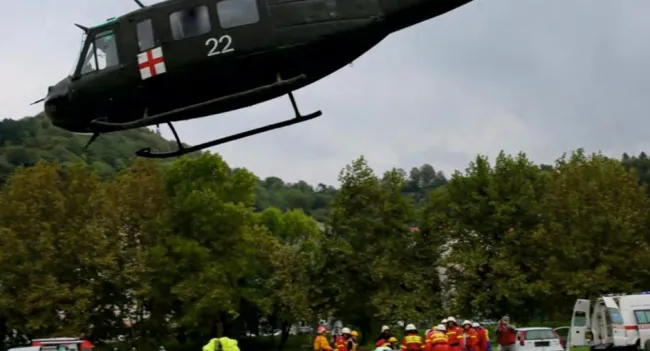 A special police task force (SEK) after the fatal knife attack Friday at the festival in Solingen, August 2024