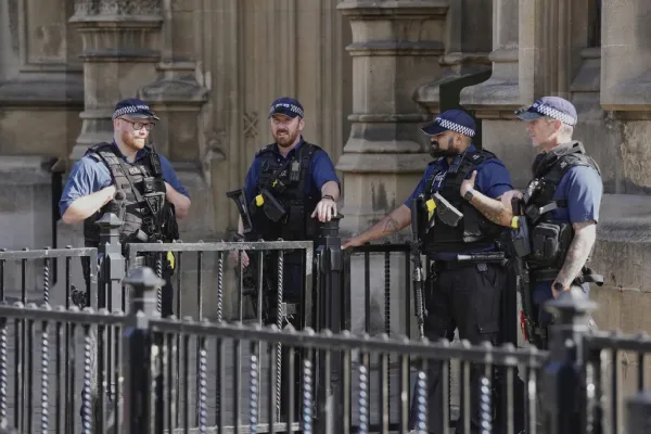 A special police task force (SEK) after the fatal knife attack Friday at the festival in Solingen, August 2024