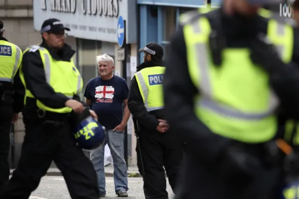 A special police task force (SEK) after the fatal knife attack Friday at the festival in Solingen, August 2024