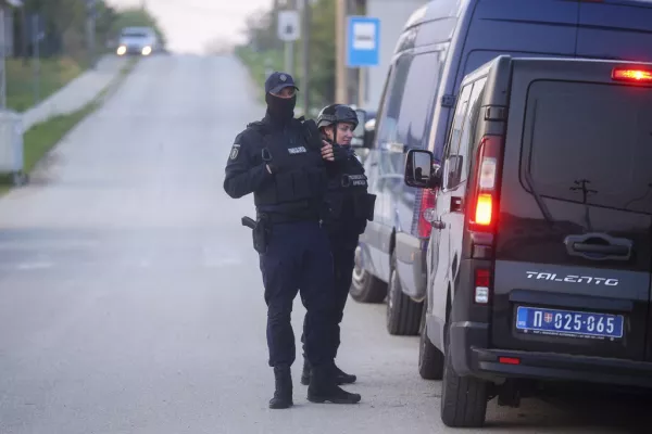 A special police task force (SEK) after the fatal knife attack Friday at the festival in Solingen, August 2024