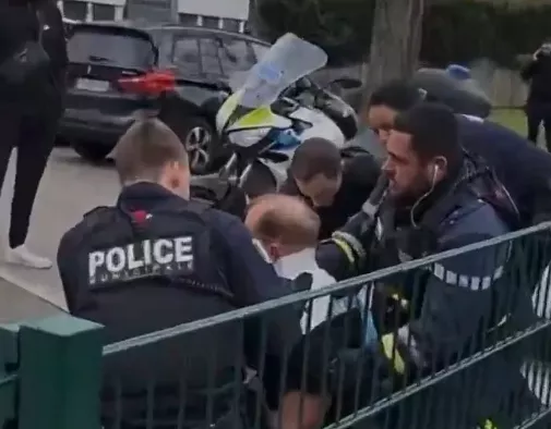 A special police task force (SEK) after the fatal knife attack Friday at the festival in Solingen, August 2024