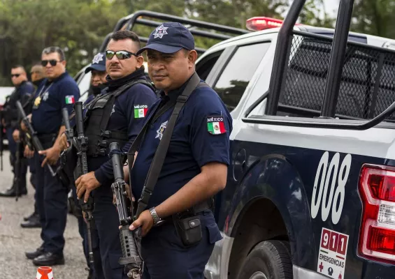 A special police task force (SEK) after the fatal knife attack Friday at the festival in Solingen, August 2024