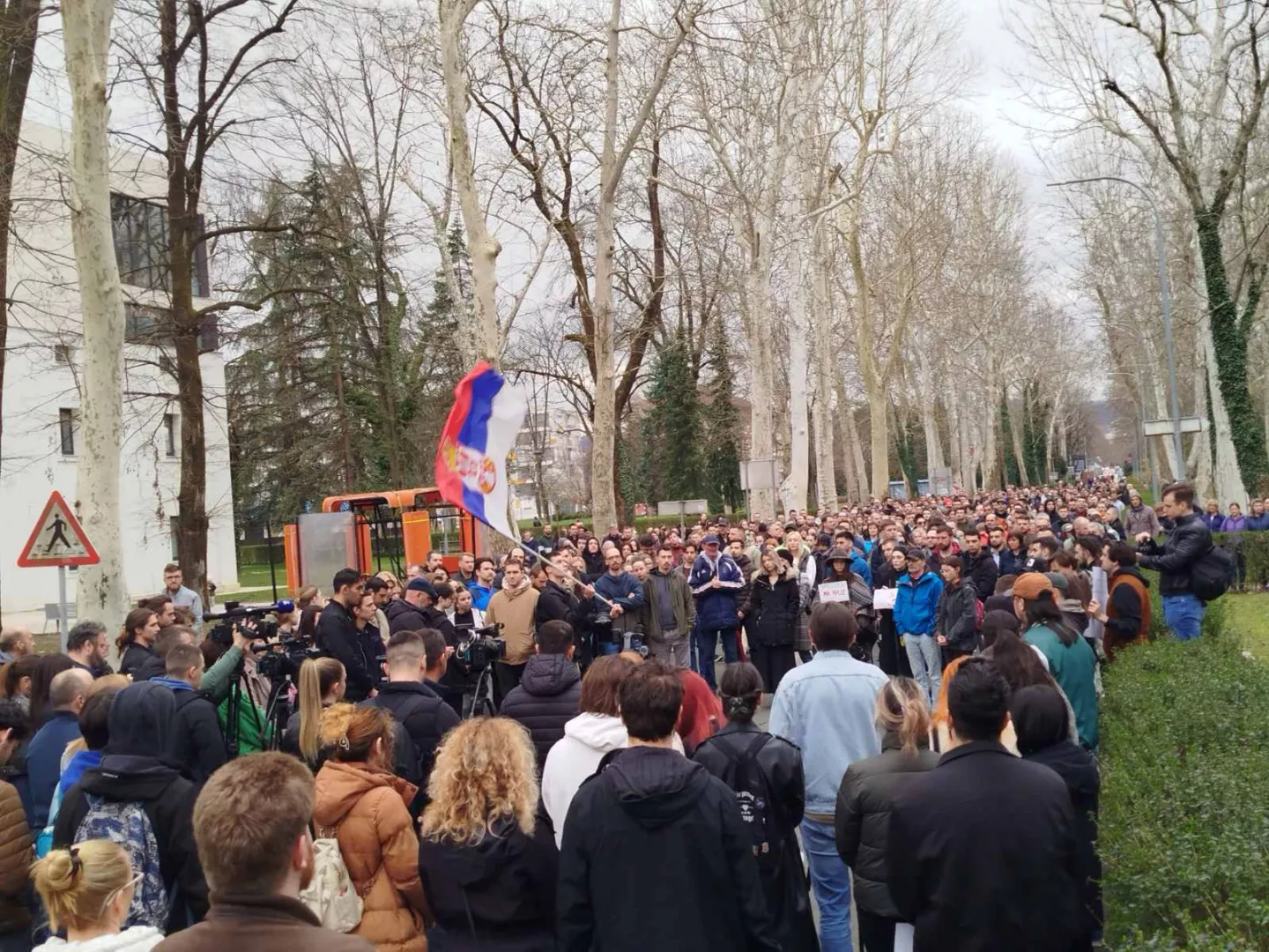 Banjalučki studenti održali skup podrške kolegama u Srbiji