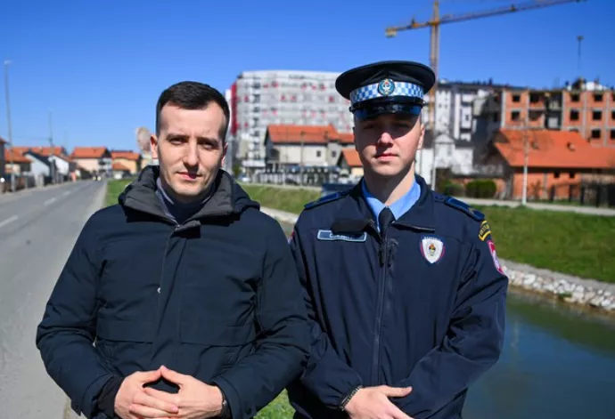 Bijeljinski policajci spasili ženu iz kanala Dašnica