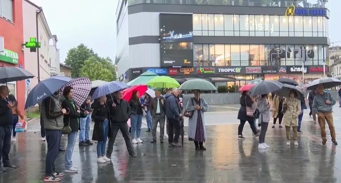 Prijedorčani ne odustaju: Sa protesta ponovo zatražili zatvaranje rudnika u Bukovoj Kosi