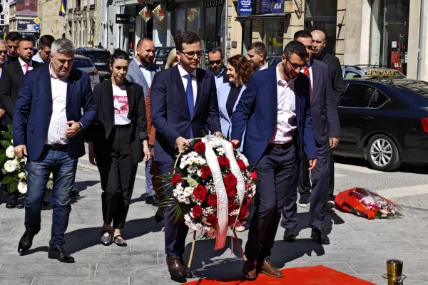 A special police task force (SEK) after the fatal knife attack Friday at the festival in Solingen, August 2024