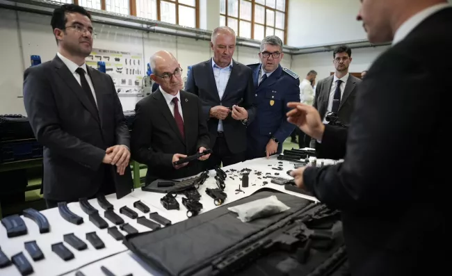 A special police task force (SEK) after the fatal knife attack Friday at the festival in Solingen, August 2024