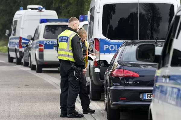 A special police task force (SEK) after the fatal knife attack Friday at the festival in Solingen, August 2024