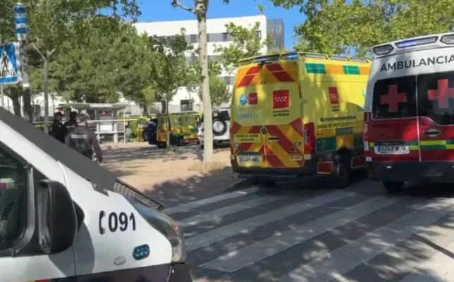 A special police task force (SEK) after the fatal knife attack Friday at the festival in Solingen, August 2024