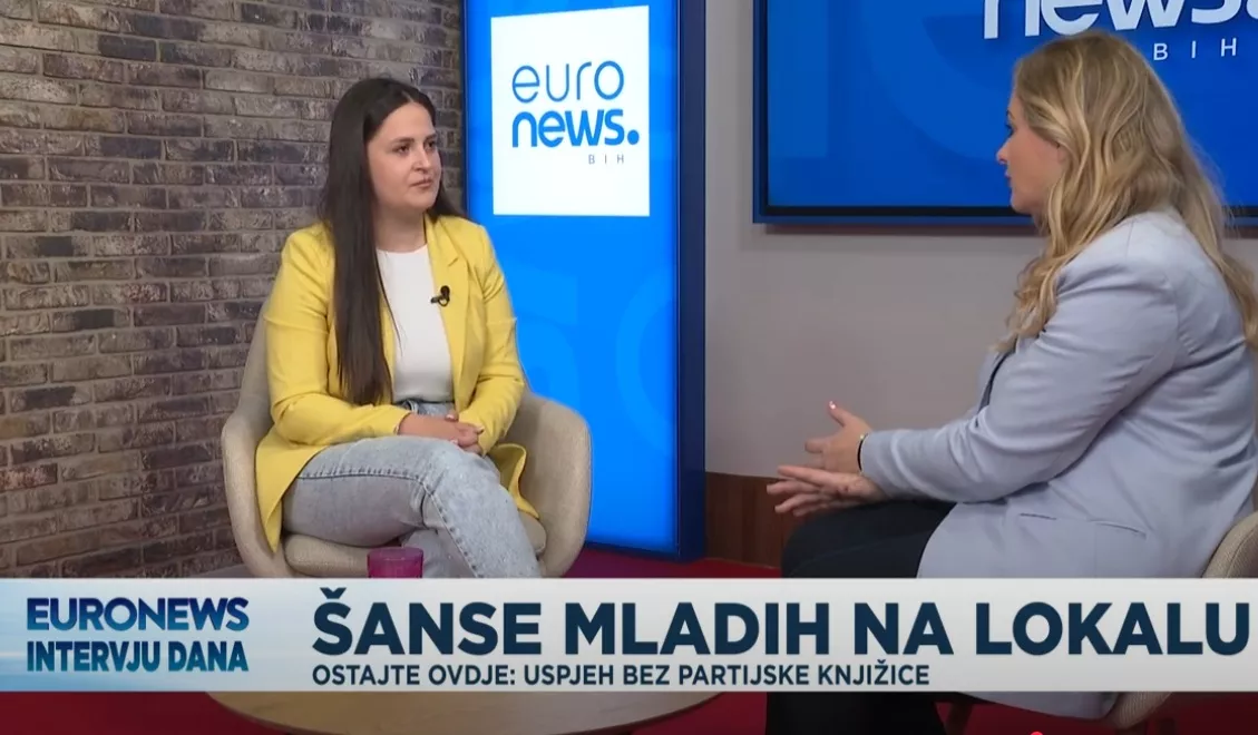 Euronews Intervju dana: Kad žena nosi stativ i izvještava s fudbalske utakmice