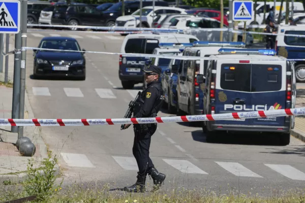 A special police task force (SEK) after the fatal knife attack Friday at the festival in Solingen, August 2024