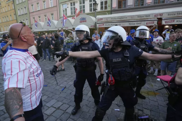 A special police task force (SEK) after the fatal knife attack Friday at the festival in Solingen, August 2024