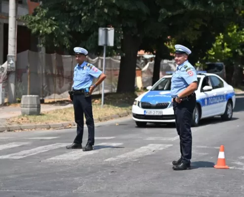 A special police task force (SEK) after the fatal knife attack Friday at the festival in Solingen, August 2024