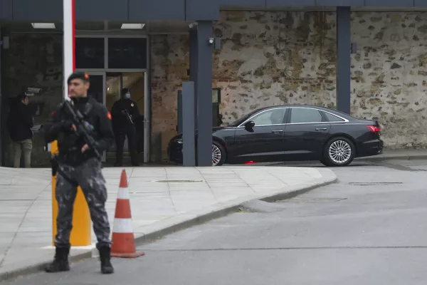A special police task force (SEK) after the fatal knife attack Friday at the festival in Solingen, August 2024