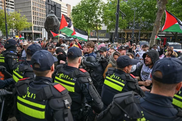 A special police task force (SEK) after the fatal knife attack Friday at the festival in Solingen, August 2024