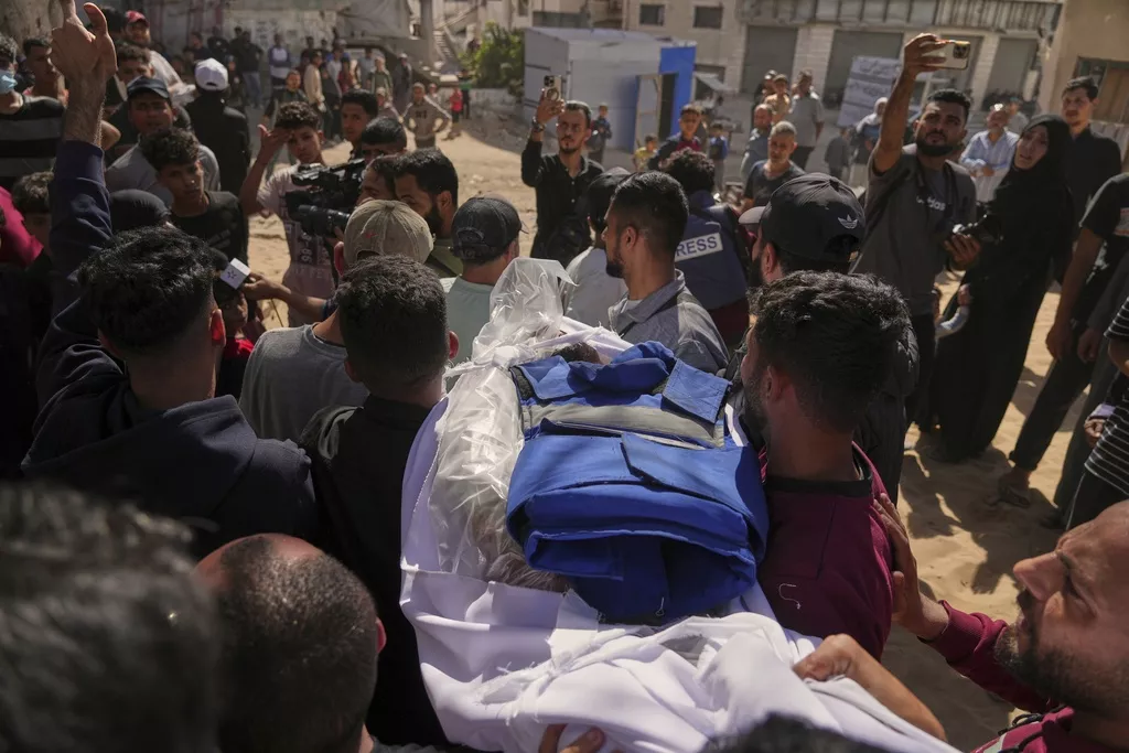 Četiri palestinska novinara ubijena u izraelskom napadu 