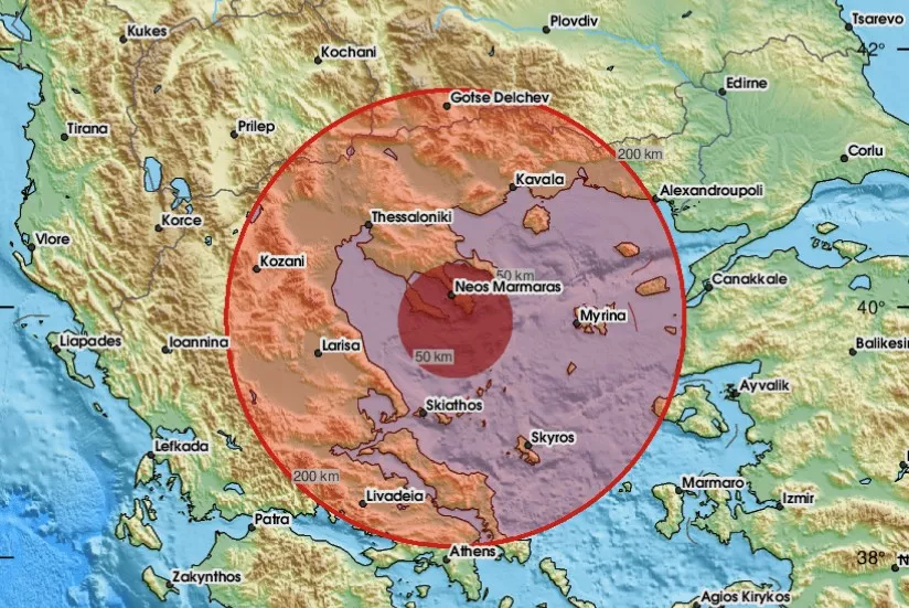 Zemljotres na Svetoj Gori, osjetio se i u Turskoj i Bugarskoj
