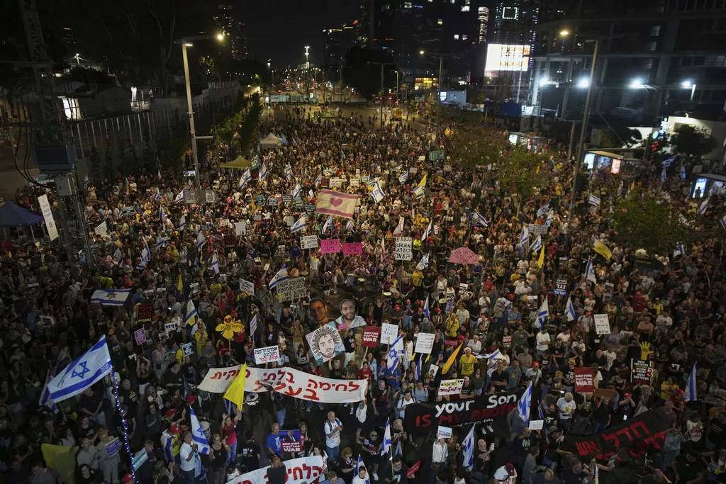Protesti u Tel Avivu: Izraelci traže prekid vatre i oslobađanje talaca iz Gaze