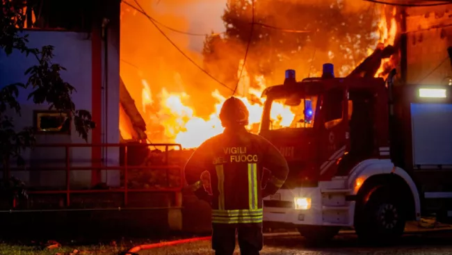 A special police task force (SEK) after the fatal knife attack Friday at the festival in Solingen, August 2024