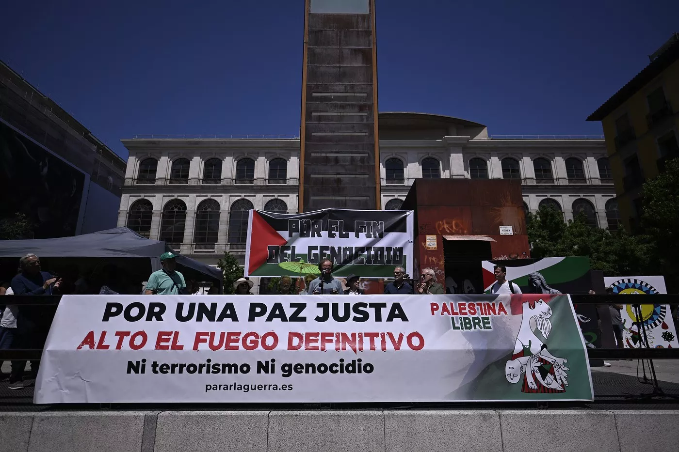 U 125 gradova Španije održani protesti podrške Palestini 