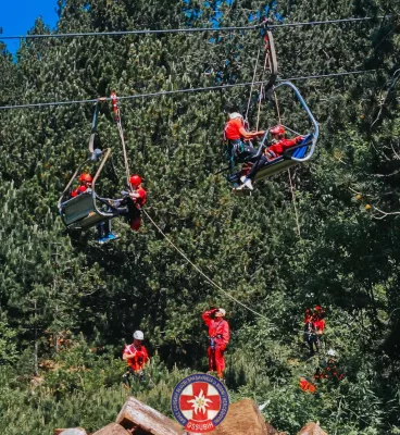A special police task force (SEK) after the fatal knife attack Friday at the festival in Solingen, August 2024