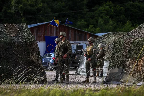 A special police task force (SEK) after the fatal knife attack Friday at the festival in Solingen, August 2024