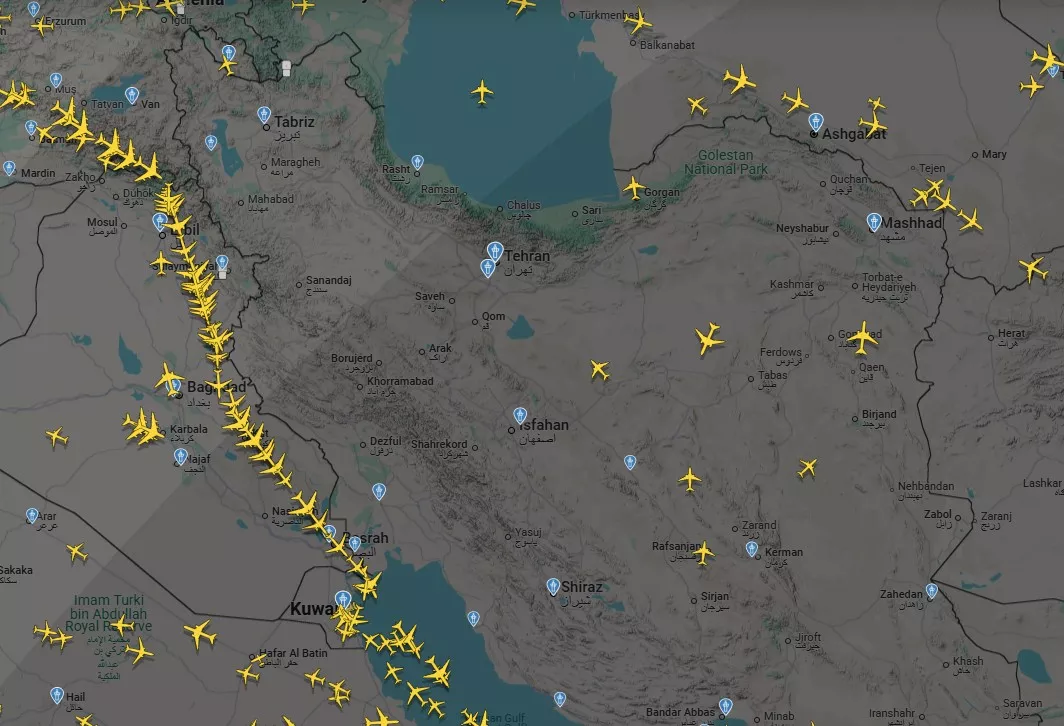 Iran otvorio vazduši prostor