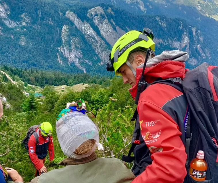 Pripadnici GSS-a Foča spasili Slovenku na Magliću