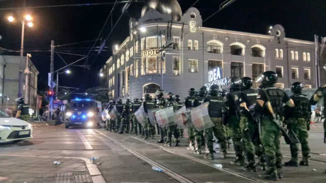 A special police task force (SEK) after the fatal knife attack Friday at the festival in Solingen, August 2024