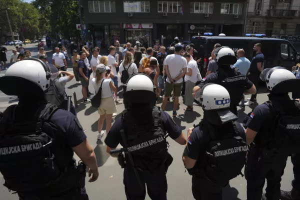 A special police task force (SEK) after the fatal knife attack Friday at the festival in Solingen, August 2024