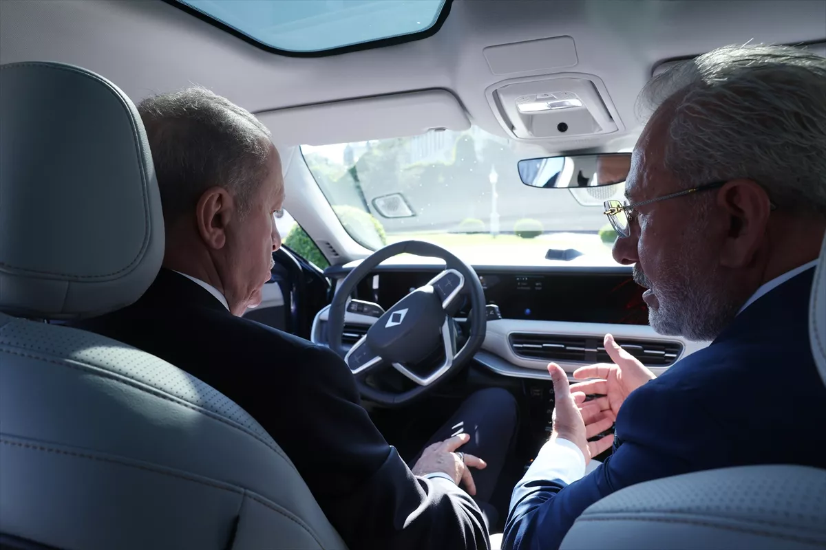 Erdogan testirao novi model turskog automobila TOGG
