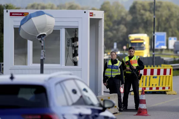 A special police task force (SEK) after the fatal knife attack Friday at the festival in Solingen, August 2024