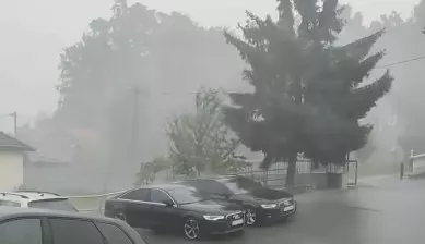 Sa zapada stiže zahlađenje u BiH, nevrijeme već zahvatilo Bihać