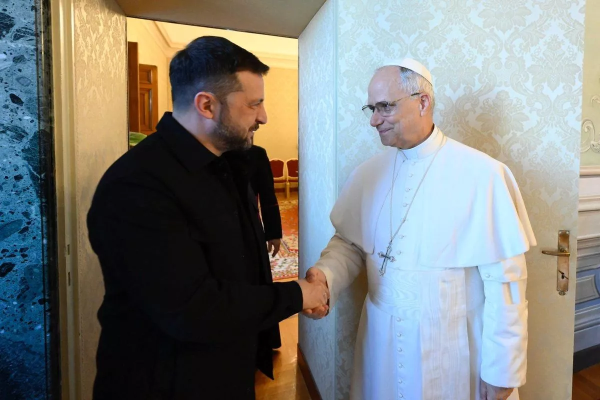 Zelenski sastao se s papom Lavom i pozvao Vatikan da nastavi napore za mir