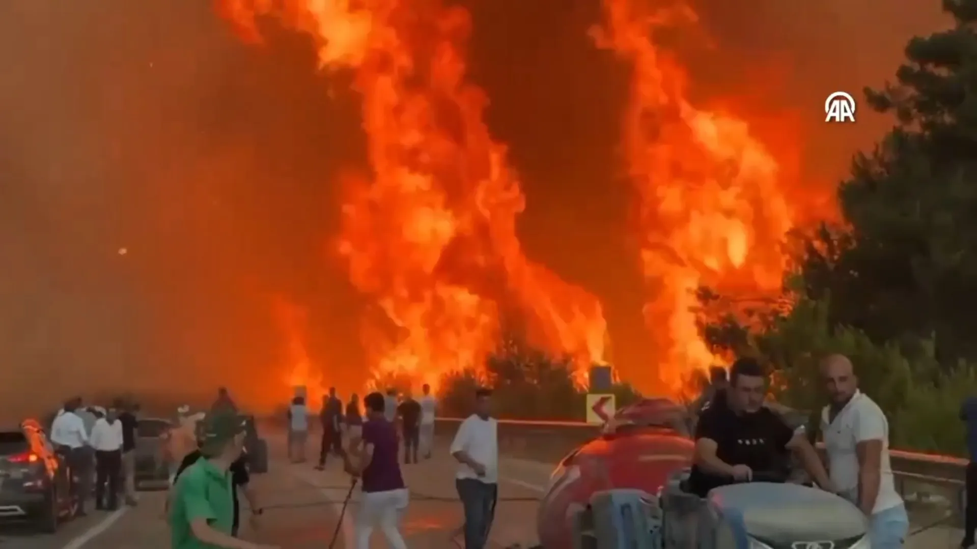 Turska se bori sa dva velika šumska požara dok temperature rastu