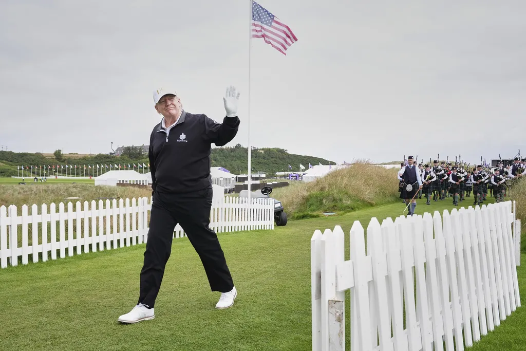 Sumnjivo vozilo izazvalo bezbjednosnu uzbunu na Trumpovom golf terenu u Škotskoj