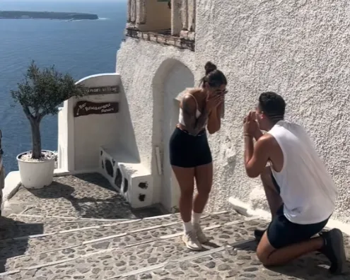Propale zaruke u Santoriniju nasmijale društvene mreže