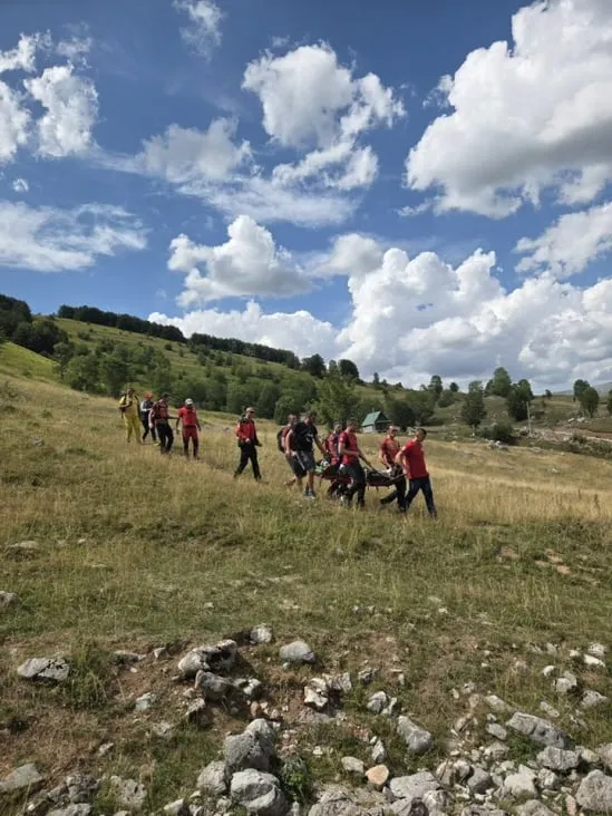 GSS: Uspješno spašena planinarka na Visočici
