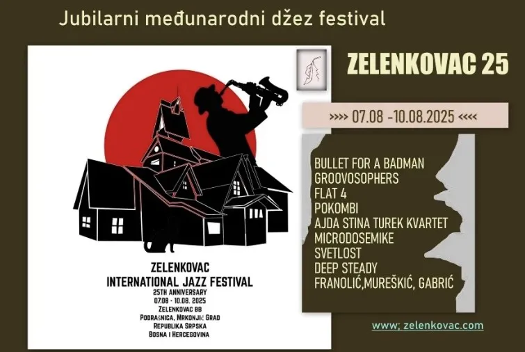 Počeo Međunarodni džez festival "Zelenkovac"