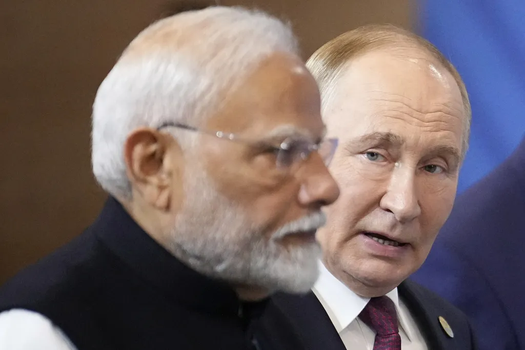 Putin i Modi razgovarali o ratu u Ukrajini