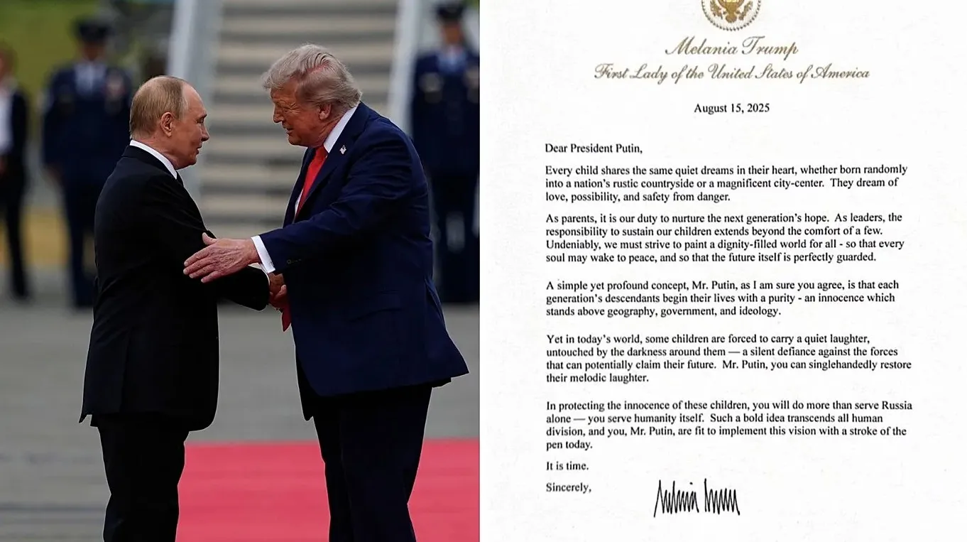 Pismo Melanije Trump Vladimiru Putinu postalo viralno, sumnja da ga je pisala AI