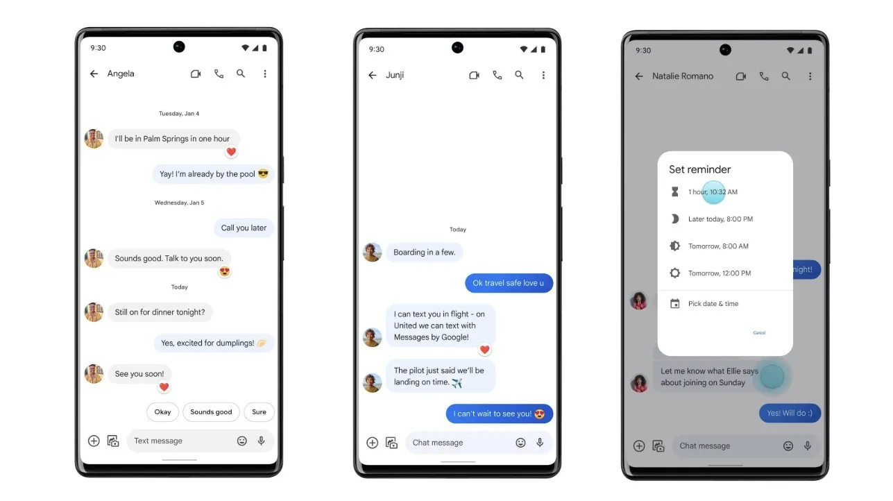 Google Messages sada ima i funkciju brisanja poslanih poruka