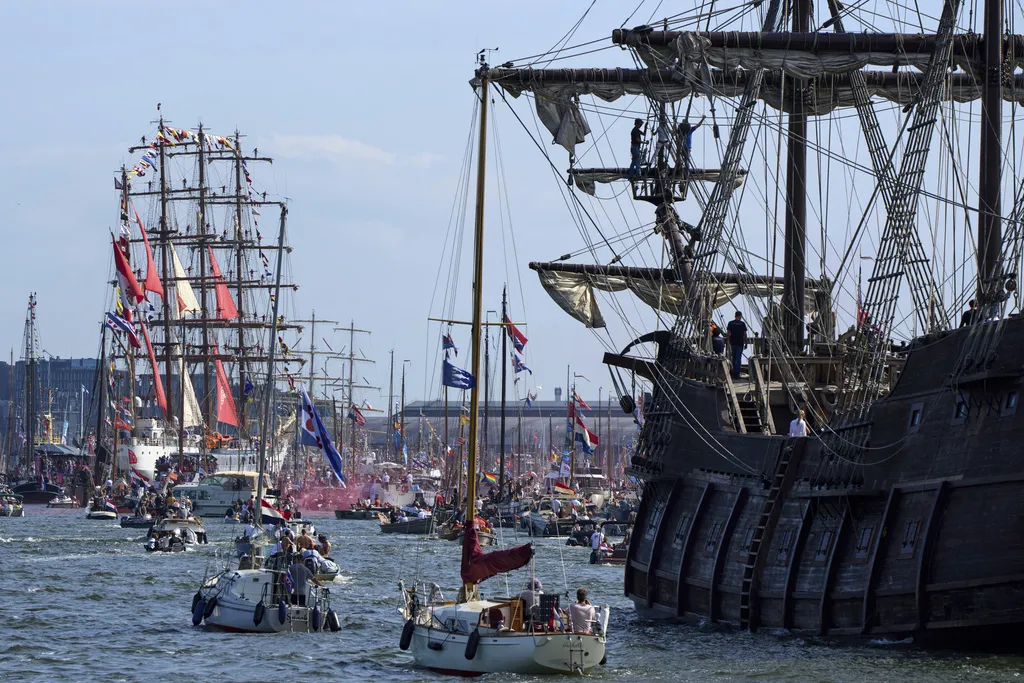 Historijski "visoki" brodovi stižu u Amsterdam na deseto izdanje pomorskog festivala SAIL