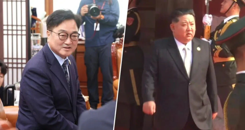 Rukovali se Kim Jong Un i predsjednik južnokorejskog parlamenta