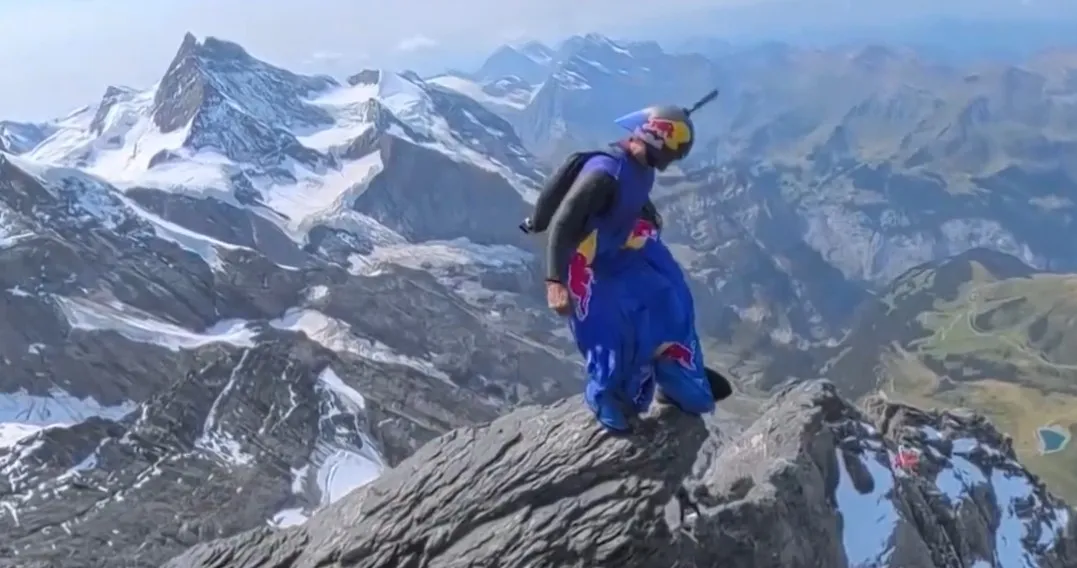 Novi svjetski rekord: Salzmann u wingsuitu brži od F1 bolida