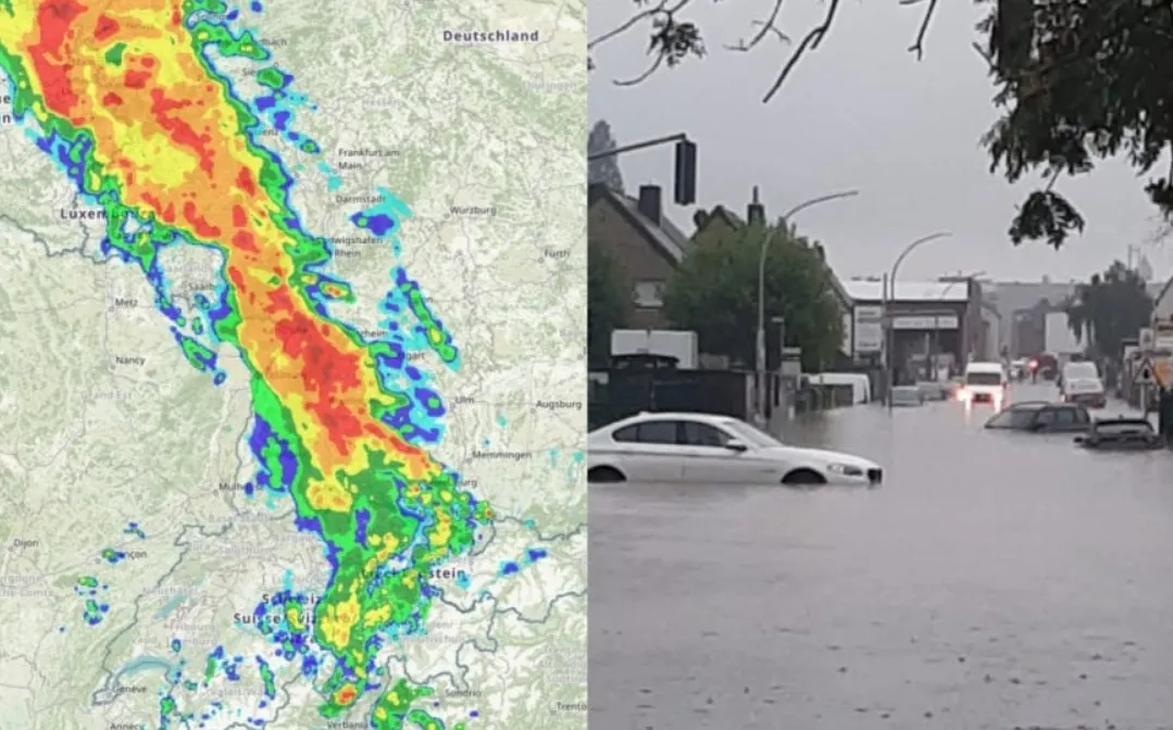 Oluja pogodila Njemačku: Poplavljene ulice, zabilježena klizišta, pojedini evakuisani...