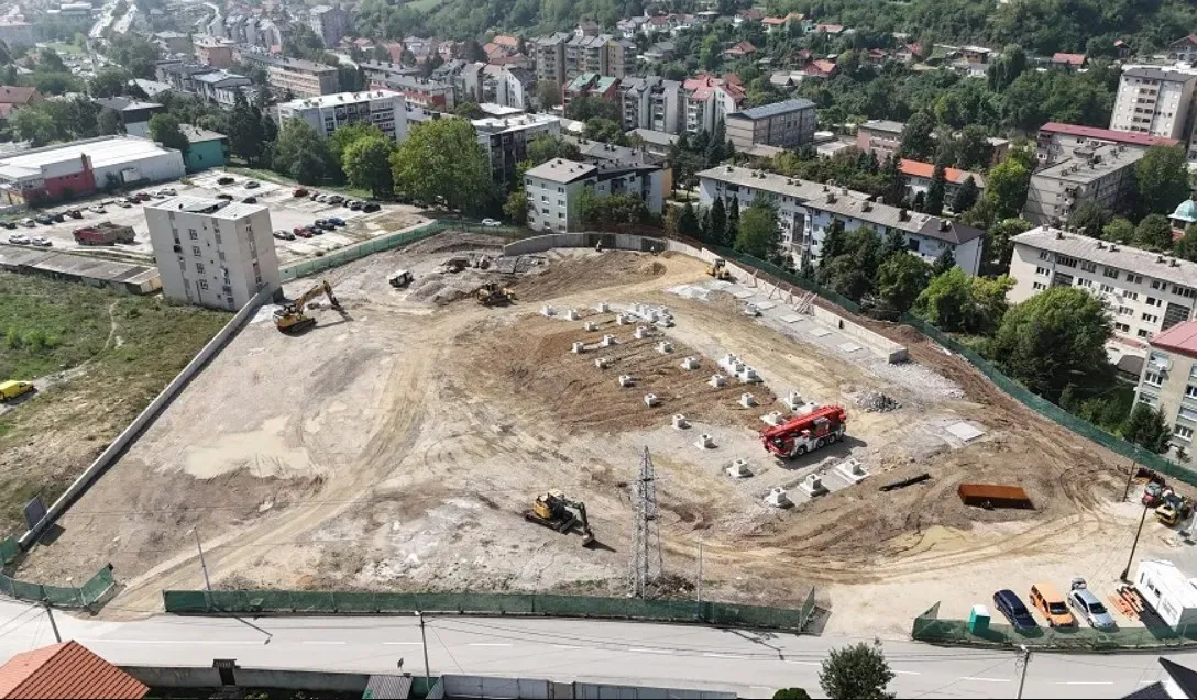 Kakanj: Počela gradnja Lidla na mjestu srušenog simbola grada