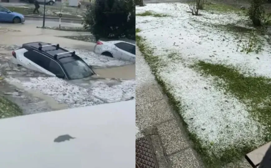 Nevrijeme zahvatilo Sloveniju: Vjetar rušio stabla, vozila pod vodom