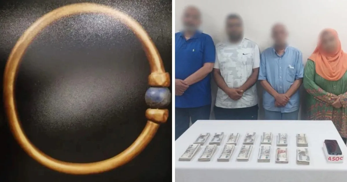 Egipat: Nestala zlatna narukvica stara 3000 godina prodana za 3400 eura i rastopljena