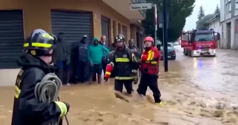 Nevrijeme na sjeveru Italije: Voda nosi sve pred sobom, jedna osoba nestala